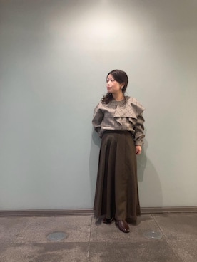 「アイテム（ブーツ）」を使った、komaさん（レディース・143cm）の冬コーディネート