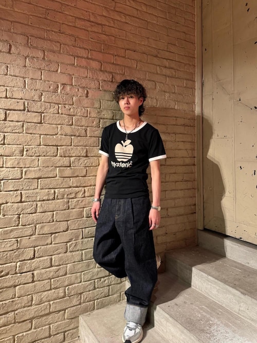 HYSTERIC GLAMOUR tシャツ BIG APPLE Tシャツ レディース