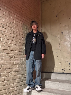 𝑹𝒀𝑼𝑴𝑨さん（メンズ・160cm）の秋コーディネート