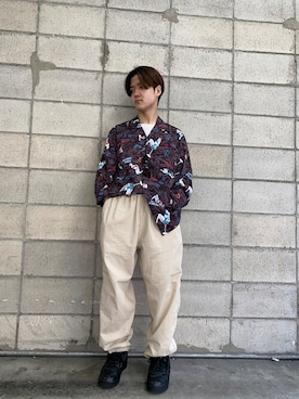 フウヤさん（メンズ・160cm）の春コーディネート