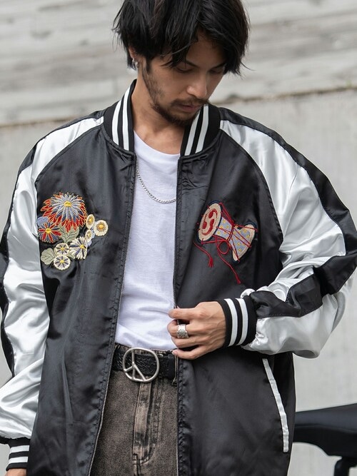 【値下げ可】BULLET CLUB バレットクラブ スカジャン Mサイズ 値下げ可】BULLET CLUB バレットクラブ スカジャン Mサイズ 値下げ可