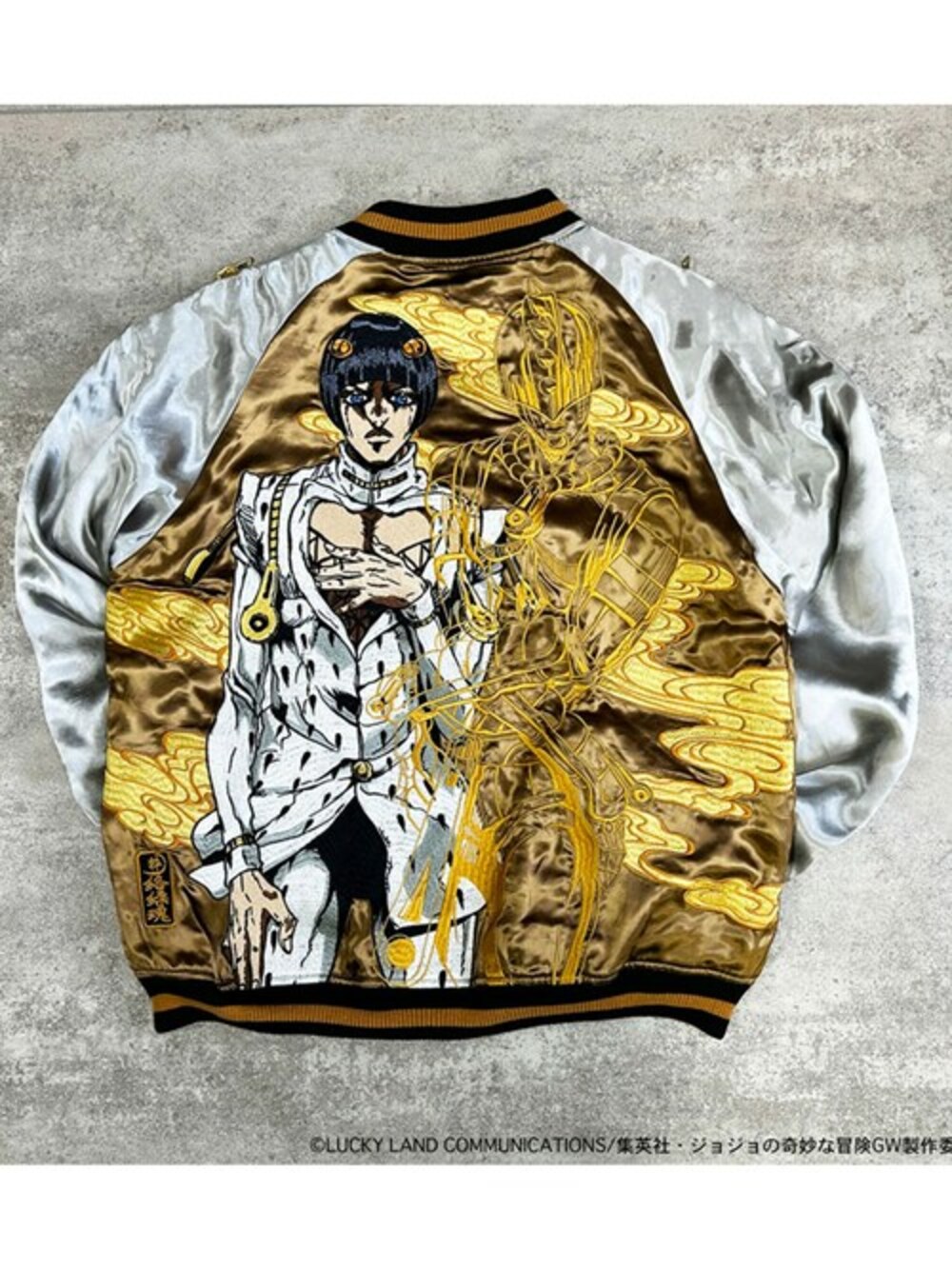 glamb ジョジョ ジョルノ・ジョバァーナ 総柄 リバーシブル