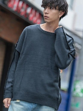 「SILVER BULLET（シルバーバレット）のアイテム」を使った、SILVER BULLET ZOZOTOWN OFFICIALさん（メンズ・176cm）の冬コーディネート