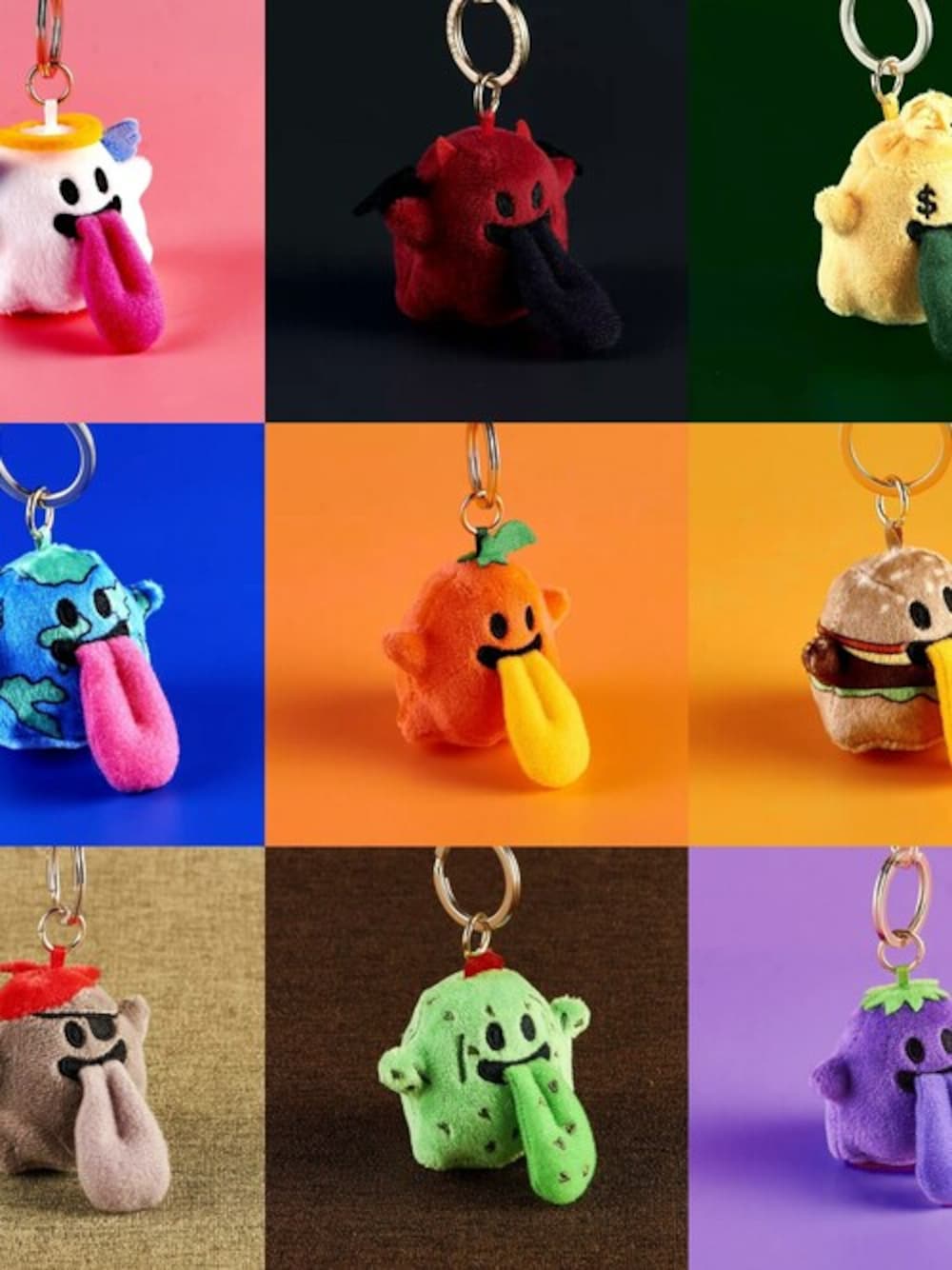 「天使、かわいい、キーホルダー、ベロ出し、悪魔、キャラクターモチーフ、GRAF&WU」｜「GRAF&WUの『GRAF&WU/グラフアンドウー』デザインマスコットキーホルダー（キーホルダー、その他）」を使った、SILVER BULLET ZOZOTOWN OFFICIALさん（メンズ）の春コーディネートの1枚目の写真