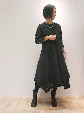 Chieさん（レディース・164cm）の冬コーディネート