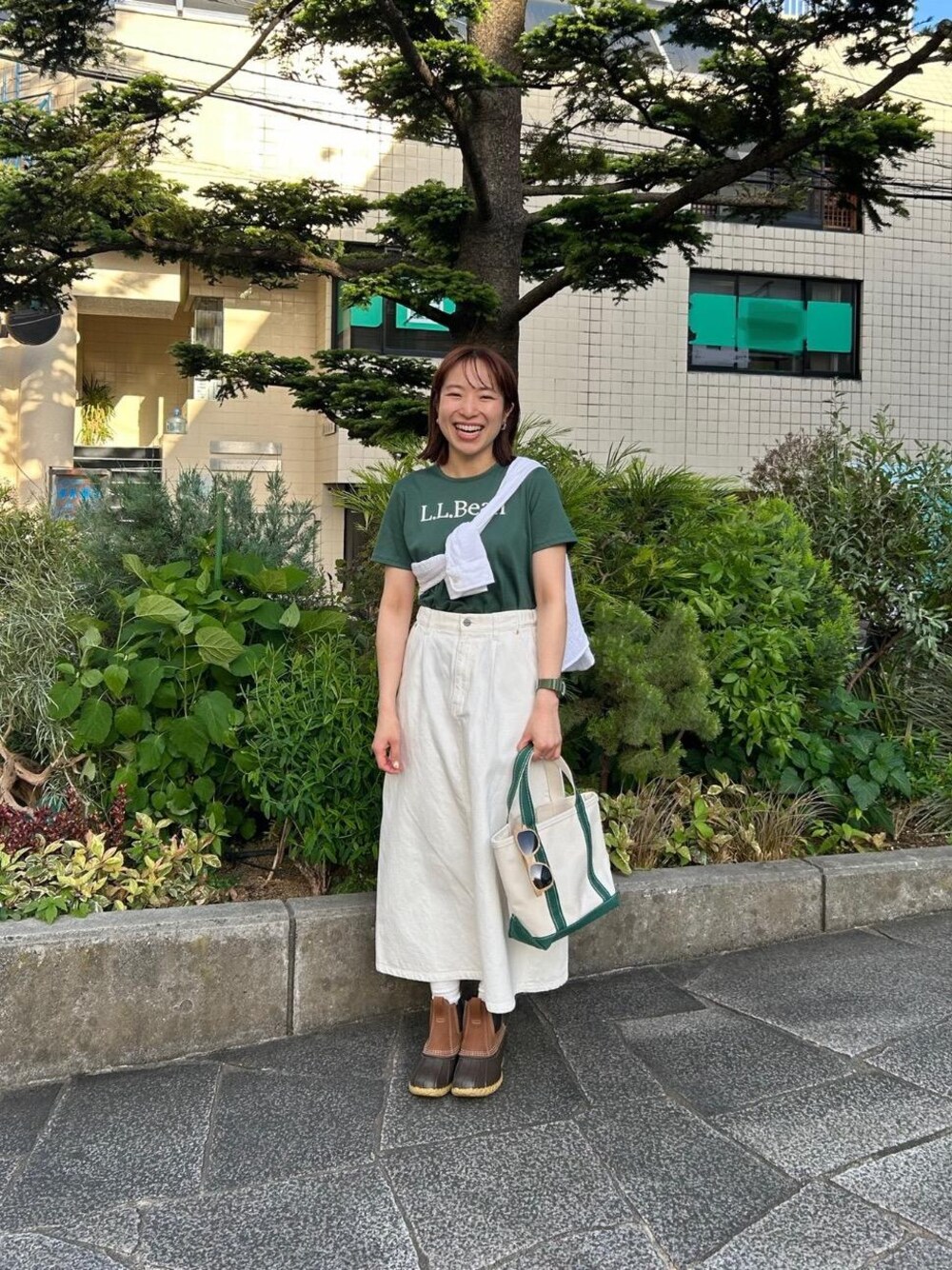 smkw(L.L.Bean 吉祥寺店)｜L.L.Beanのトートバッグを使ったコーディネート - WEAR