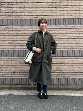 「L.L.Bean（エルエルビーン）のアイテム（その他アウター）」を使った、smkwさん（レディース・164cm）の秋コーディネート