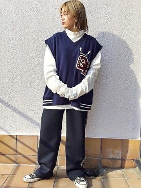 RNA MEDIA ZOZOTOWN STAFFさん（レディース・153cm）の冬コーディネート