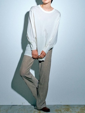 「Audition（オーディション）のアイテム」を使った、RNA MEDIA ZOZOTOWN STAFFさん（レディース・175cm）の冬コーディネート