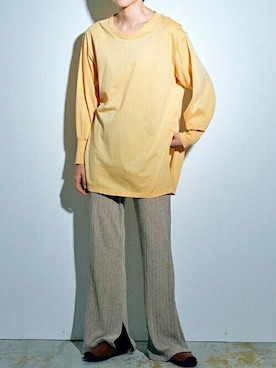 「Audition（オーディション）のアイテム」を使った、RNA MEDIA ZOZOTOWN STAFFさん（レディース・175cm）の冬コーディネート