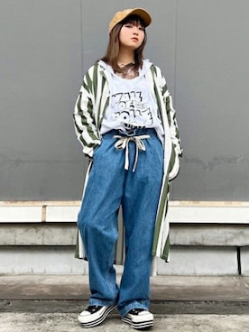 RNA MEDIA ZOZOTOWN STAFFさん(レディース・157cm)の春コーディネート