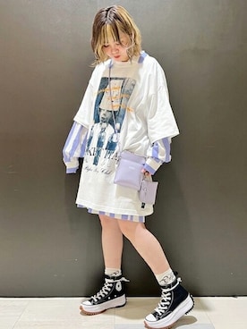 RNA MEDIA ZOZOTOWN STAFFさん（レディース・153cm）の春コーディネート