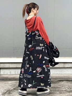 ワンピースを使った 後ろ姿 の人気ファッションコーディネート Wear