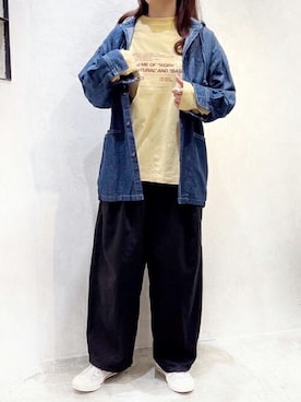 RNA MEDIA ZOZOTOWN STAFFさん(レディース・161cm)の春コーディネート