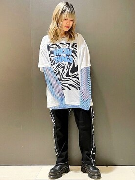 RNA MEDIA ZOZOTOWN STAFFさん(レディース・161cm)の春コーディネート