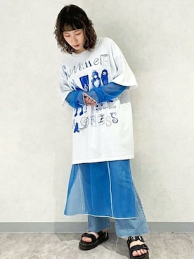 RNA MEDIA ZOZOTOWN STAFFさん（レディース・148cm）の春コーディネート