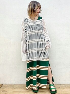 RNA MEDIA ZOZOTOWN STAFFさん（レディース・153cm）の春コーディネート