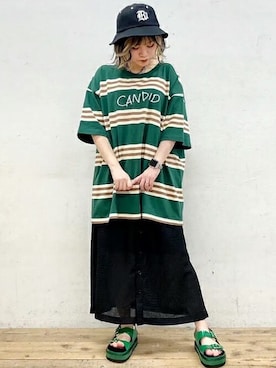 RNA MEDIA ZOZOTOWN STAFFさん（レディース・153cm）の春コーディネート