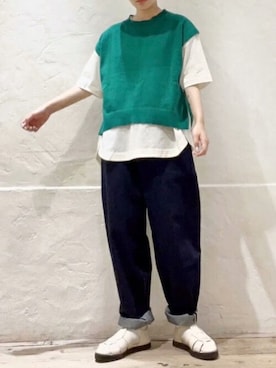 RNA MEDIA ZOZOTOWN STAFFさん（レディース・155cm）の夏コーディネート