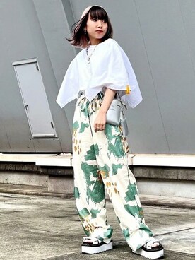 RNA MEDIA ZOZOTOWN STAFFさん（レディース・152cm）の夏コーディネート