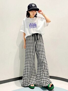 RNA MEDIA ZOZOTOWN STAFFさん（レディース・157cm）の夏コーディネート