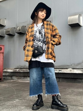 RNA MEDIA ZOZOTOWN STAFFさん（レディース・156cm）の秋コーディネート