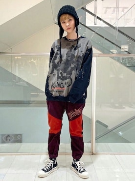 RNA MEDIA ZOZOTOWN STAFFさん(レディース・166cm)の冬コーディネート