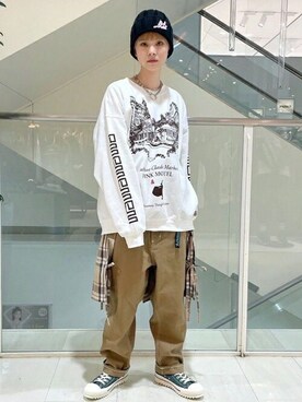 RNA MEDIA ZOZOTOWN STAFFさん（レディース・166cm）の冬コーディネート