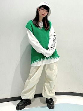 RNA MEDIA ZOZOTOWN STAFFさん（レディース・157cm）の冬コーディネート