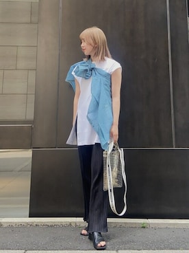 miho fujiwaraさん（レディース・162cm）の春コーディネート