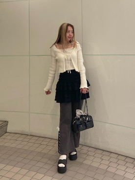 アラレさんの（MAJESTIC LEGON | マジェスティックレゴン）を使ったコーディネート