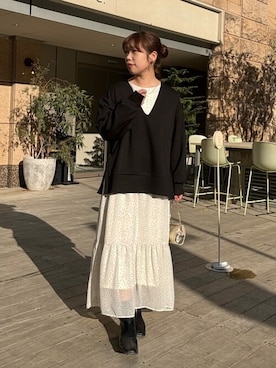 undixcors_officialさん（レディース・157cm）の冬コーディネート