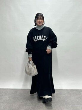 undixcors_officialさん（レディース・150cm）の冬コーディネート
