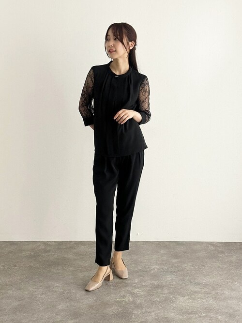 セットアップ パーティー パンツドレス 結婚式&タイトカフス