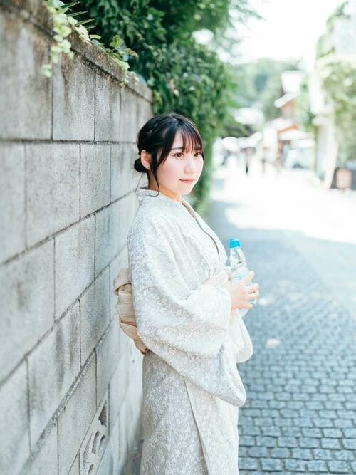 ‪新品◇花柄浴衣セット/洗える浴衣/大人浴衣/二部式/セパレート浴衣 浴衣 セパレート 二部式浴衣 花柄 綿 簡単 着付け 二部式