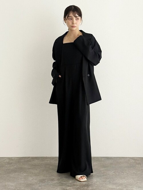 セットアップパーティードレス結婚式二次会&ワイドパンツ