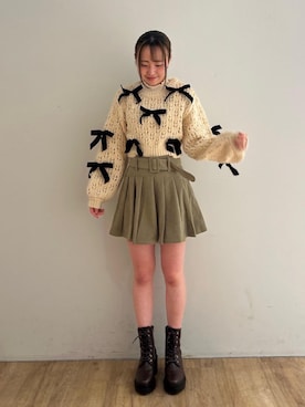 Nanakoさん（レディース・156cm）の冬コーディネート