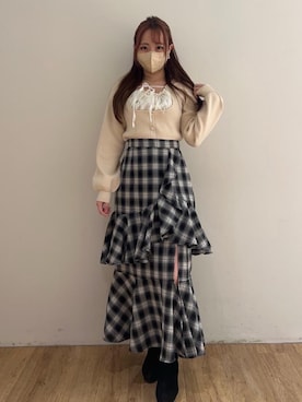 Nanakoさん（レディース・156cm）の冬コーディネート