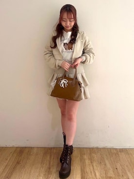 Nanakoさん(レディース・156cm)の冬コーディネート