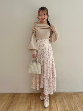 Nanakoさん（レディース・156cm）の冬コーディネート