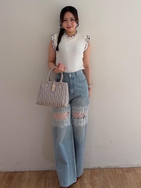 Nanakoさん（レディース・156cm）の夏コーディネート