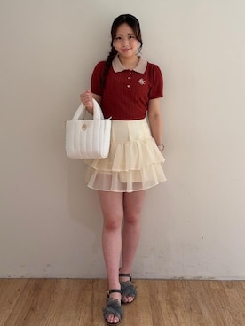 Nanakoさん（レディース・156cm）の夏コーディネート