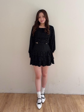 「アイテム（アンサンブル）」を使った、Nanakoさん（レディース・156cm）の秋コーディネート