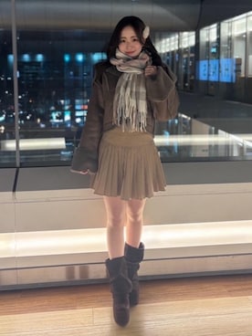 「イエベ春」｜Nanakoさん（レディース・156cm）の秋コーディネート