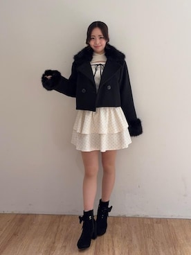 「イエベ春」｜Nanakoさん（レディース・156cm）の秋コーディネート