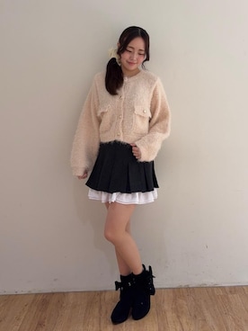 Nanakoさん（レディース・156cm）の冬コーディネート