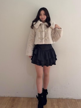 Nanakoさん（レディース・156cm）の冬コーディネート