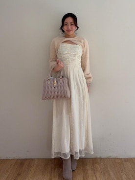 Nanakoさん（レディース・156cm）の冬コーディネート