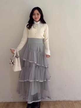 Nanakoさん(レディース・156cm)の冬コーディネート