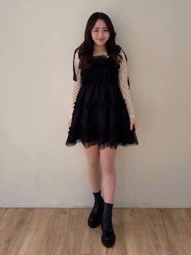 Nanakoさん（レディース・156cm）の冬コーディネート